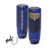 Load image into Gallery viewer, NRG Universal Shift Knob - Heavy Weight - Mad Mike Signature Short Shifter - Blue Camo - SK-450CM-MM