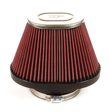 Load image into Gallery viewer, K&amp;N Universal Chrome Filter-Oval Tapered 4in Flg ID x 5.375in Base O/S W x 3.313in Top O/S W - RC-1680