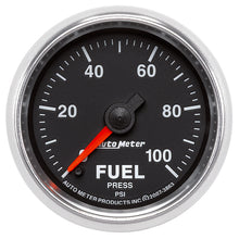 Load image into Gallery viewer, Innovate MTX Analog Fuel Pressure 0-100psi Gauge Kit - Black Dial - 3863
