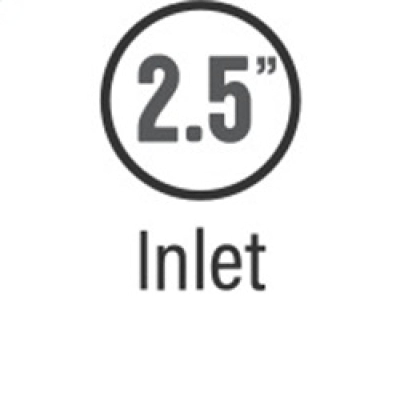 MagnaFlow Muff GP 3.5in Round Diameter 2.5in Center Inlet / 2.5in Center Outlet - 13156