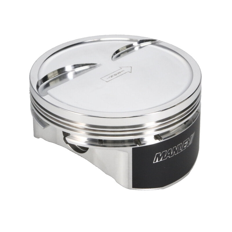 Manley Small Block Chevy LS Series 4.070in Bore - 1.065in CD - -10 cc Dish Platinum Series Pistons - 596570C-8