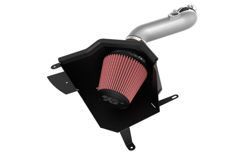 K&N 2022 Honda Civic 2.0L L4 Silver Typhoon Intake - 69-1510TC