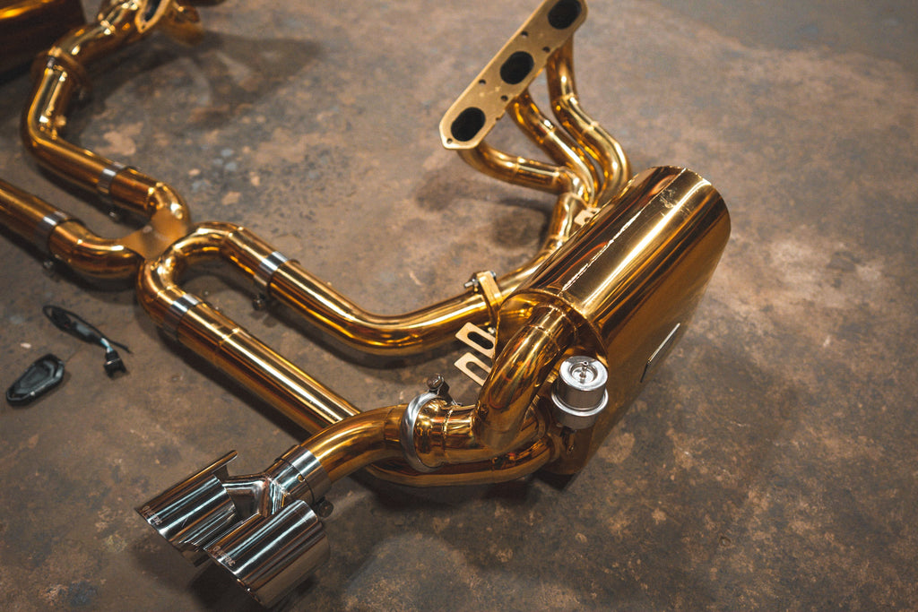 Valvetronic Valved Sport Exhaust System for Porsche 997 Carrera