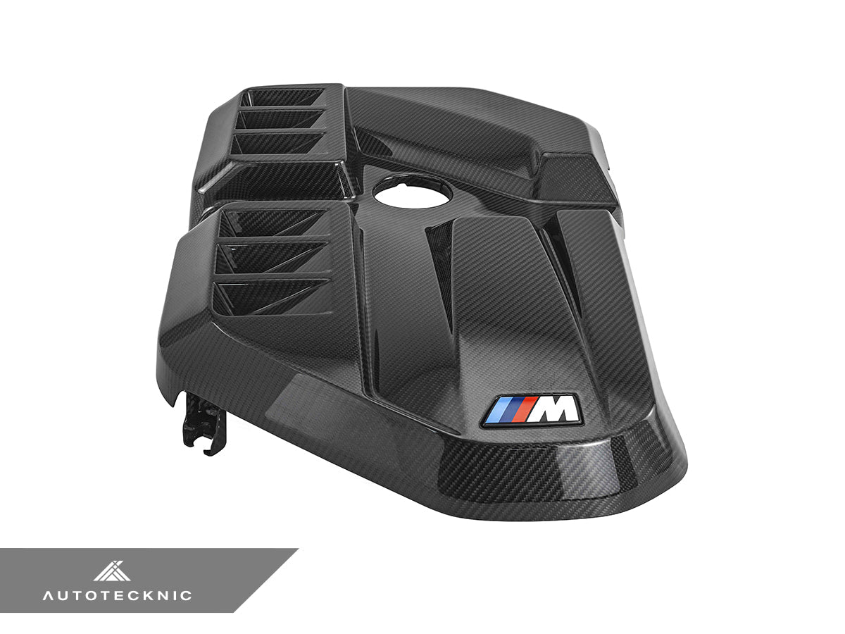 AutoTecknic Dry Carbon Fiber Engine Cover - BMW G87 M2