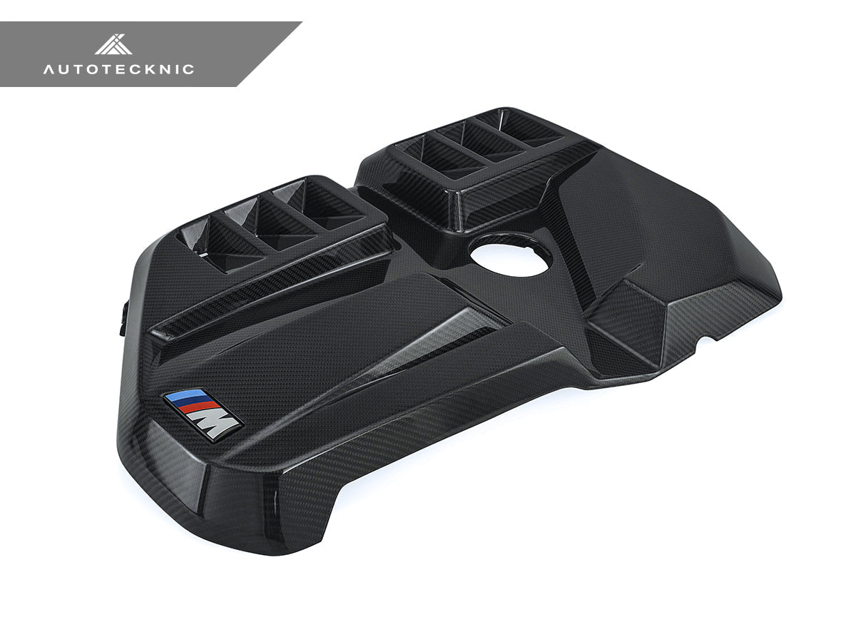 AutoTecknic Dry Carbon Fiber Engine Cover - BMW G87 M2