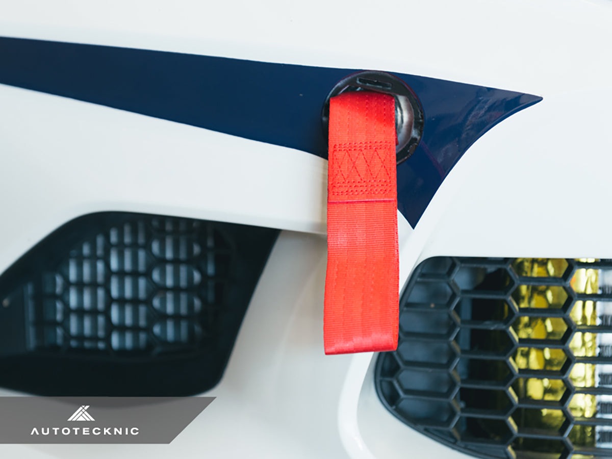 AutoTecknic Stainless Steel Tow Strap - BMW F87 M2 | F80 M3 | F82/ F83 M4