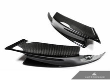 Load image into Gallery viewer, AutoTecknic Dry Carbon Fiber Performante Aero Splitters - BMW E90/ E92/ E93 M3