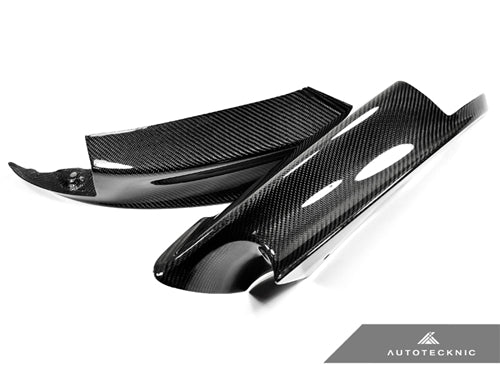 AutoTecknic Dry Carbon Fiber Performante Aero Splitters - BMW E90/ E92/ E93 M3