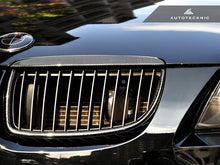 Load image into Gallery viewer, AutoTecknic Carbon Fiber Front Grille Set - BMW E90 Sedan | E91 Wagon | 3-Series