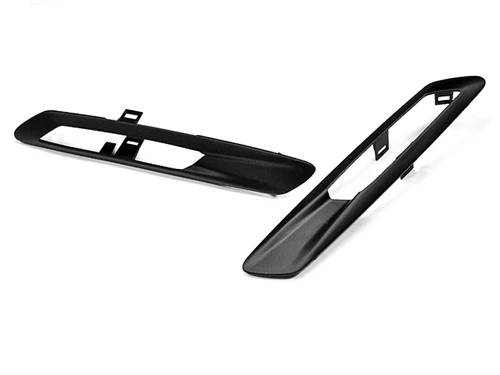 AutoTecknic Replacement Stealth Black Fender Light Trims - BMW F10 Sedan | F11 Wagon | 5-Series