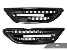 Load image into Gallery viewer, AutoTecknic Replacement Carbon Fiber Fender Vents - BMW F10 M5