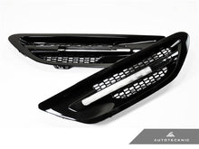 Load image into Gallery viewer, AutoTecknic Replacement Glazing Black Fender Vents - BMW F10 M5