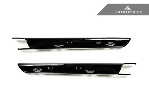 AutoTecknic Replacement Glazing Black Fender Trims - BMW F80 M3 | F82/ F83 M4