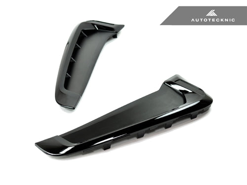 AutoTecknic Replacement Glazing Black Fender Trims - BMW F16 X6 | F86 X6M