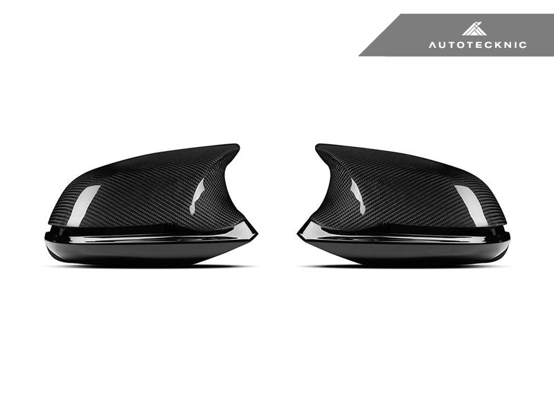 AutoTecknic Version III M-Inspired Dry Carbon Mirror Housing Kit - BMW F22 2-Series | F30 3-Series | F32 4-Series | F87 M2