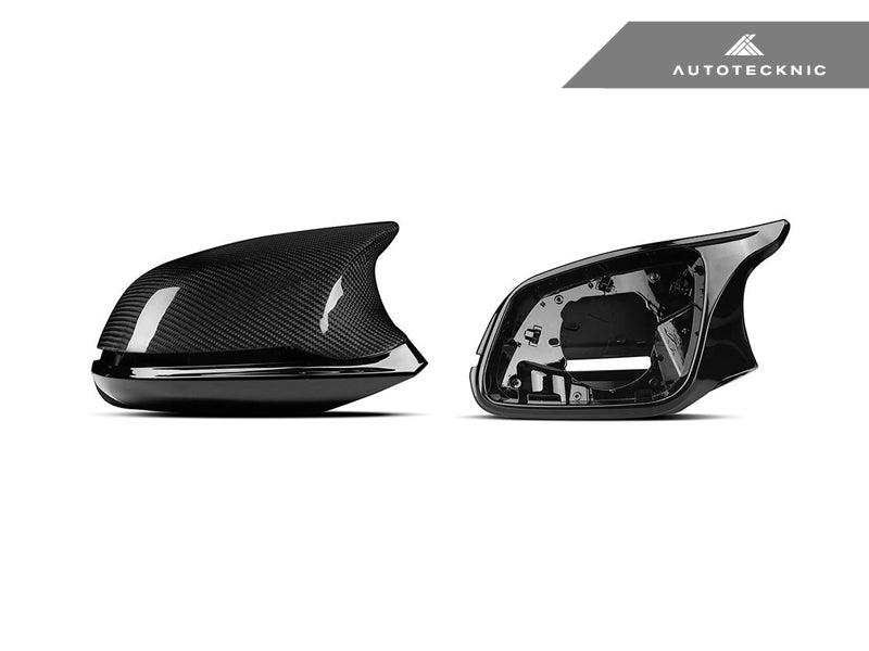 AutoTecknic Version III M-Inspired Dry Carbon Mirror Housing Kit - BMW F22 2-Series | F30 3-Series | F32 4-Series | F87 M2