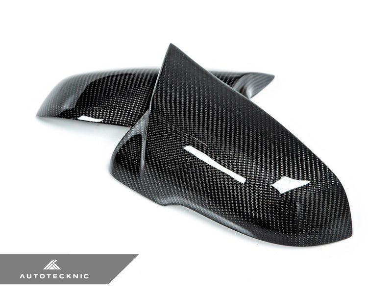 AutoTecknic Carbon Fiber M-Inspired Mirror Covers - BMW F20 1-Series | F22 2-Series | F30 3-Series | F32/ F36 4-Series | F87 M2