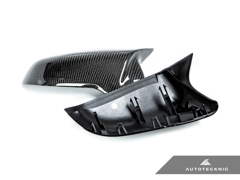 AutoTecknic Carbon Fiber M-Inspired Mirror Covers - BMW F20 1-Series | F22 2-Series | F30 3-Series | F32/ F36 4-Series | F87 M2