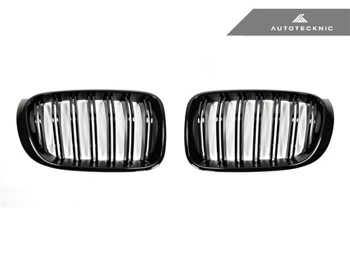 AutoTecknic Glazing Black Front Grille Set - BMW F25 X3 LCI | F26 X4