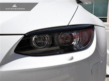 Load image into Gallery viewer, AutoTecknic Stealth Black Headlight Trim Set - E92/ E93 M3 &amp; 3-Series Coupe/ Convertible Pre-LCI