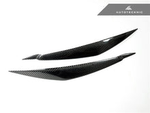 Load image into Gallery viewer, AutoTecknic Carbon Fiber Headlight Trim Set - E70 X5 / X5M | E71 X6 / X6M
