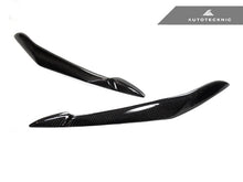 Load image into Gallery viewer, AutoTecknic Carbon Fiber Headlight Trim Set - E70 X5 / X5M | E71 X6 / X6M