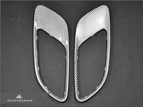 AutoTecknic Silver Fiber Hood Vents - BMW E90 M3 | E92 M3 | E93 M3