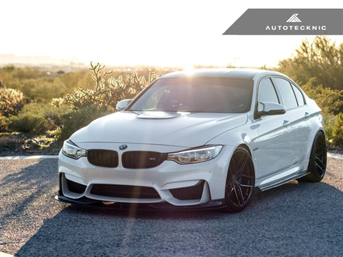 AutoTecknic Carbon Fiber Headlight Trim Set - BMW F80 M3 | F82/ F83 M4
