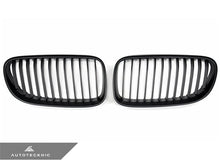 Load image into Gallery viewer, AutoTecknic Stealth Black Front Grille Set - BMW E92 Coupe | E93 Cabrio | 3-Series LCI