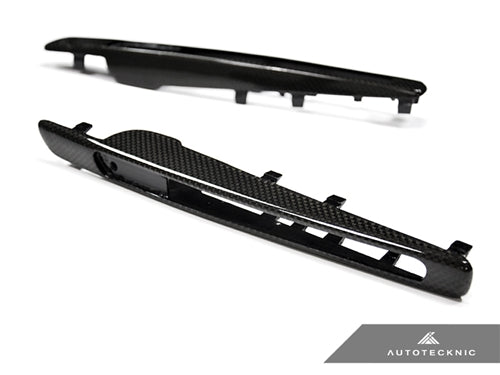 AutoTecknic Replacement Carbon Fiber Fender Gills - BMW E71 X6M