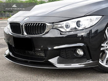 Load image into Gallery viewer, AutoTecknic Carbon Fiber Performante Aero Lip - BMW F32 4-Series Coupe M-Sport