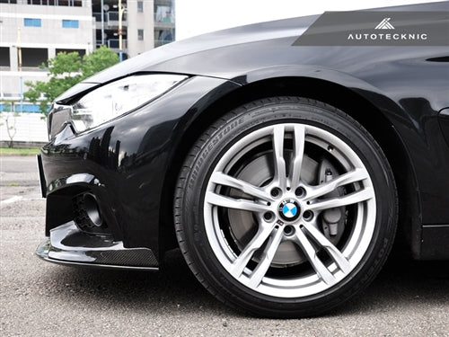 AutoTecknic Carbon Fiber Performante Aero Lip - BMW F32 4-Series Coupe M-Sport