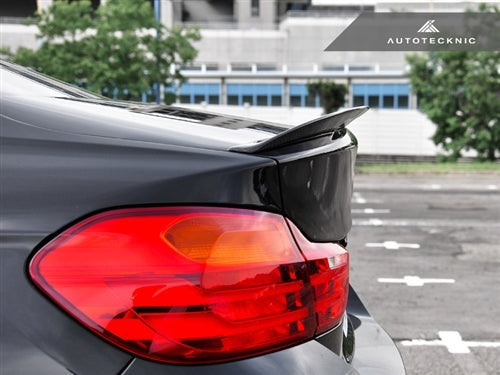 AutoTecknic Carbon Fiber Performante Trunk Spoiler - BMW F32 4-Series Coupe