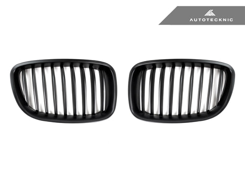 AutoTecknic Stealth Black Front Grille Set - BMW F07 5-Series Gran Turismo