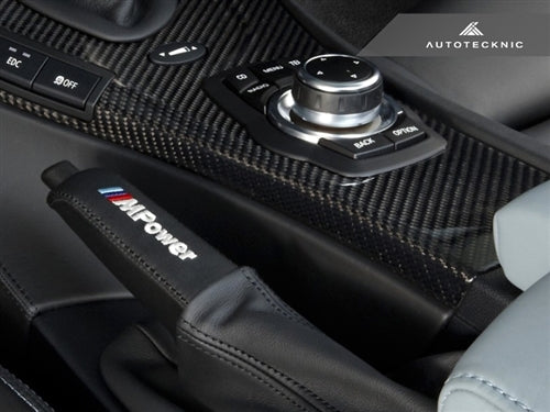 AutoTecknic Replacement Carbon Fiber Interior Center Console - BMW E90 M3 | E92 M3 | E93 M3
