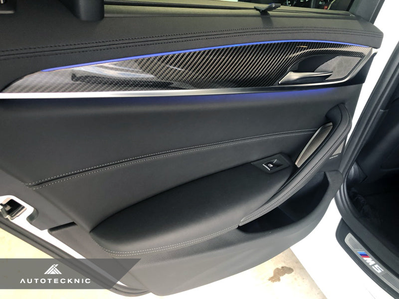 AutoTecknic Dry Carbon Fiber Interior Trim - BMW G30 5-Series | F90 M5