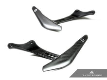 Load image into Gallery viewer, AutoTecknic Stealth Carbon Competition Shift Paddles - Ferrari 458 Italia / Spider