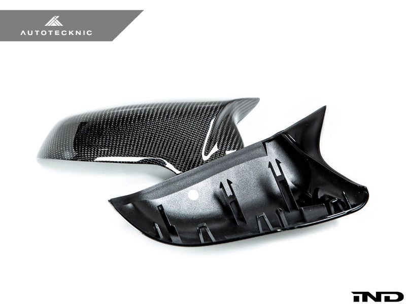 AutoTecknic M-Inspired Carbon Fiber Mirror Covers - BMW F10 5-Series 14-16