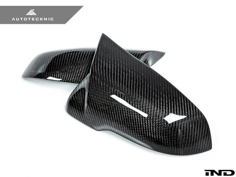 AutoTecknic M-Inspired Carbon Fiber Mirror Covers - BMW F10 5-Series 14-16