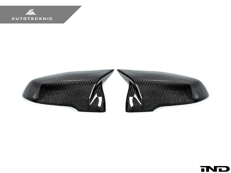 AutoTecknic M-Inspired Carbon Fiber Mirror Covers - BMW F10 5-Series 14-16