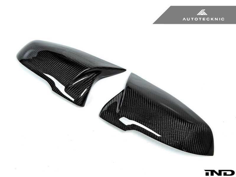 AutoTecknic M-Inspired Carbon Fiber Mirror Covers - BMW F10 5-Series 14-16