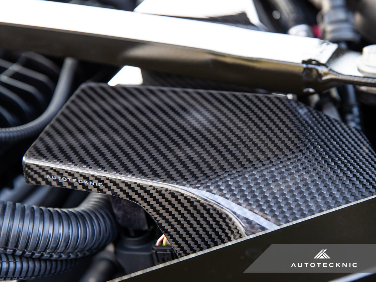 AutoTecknic Dry Carbon ECU Battery Terminal Cover - BMW G87 M2