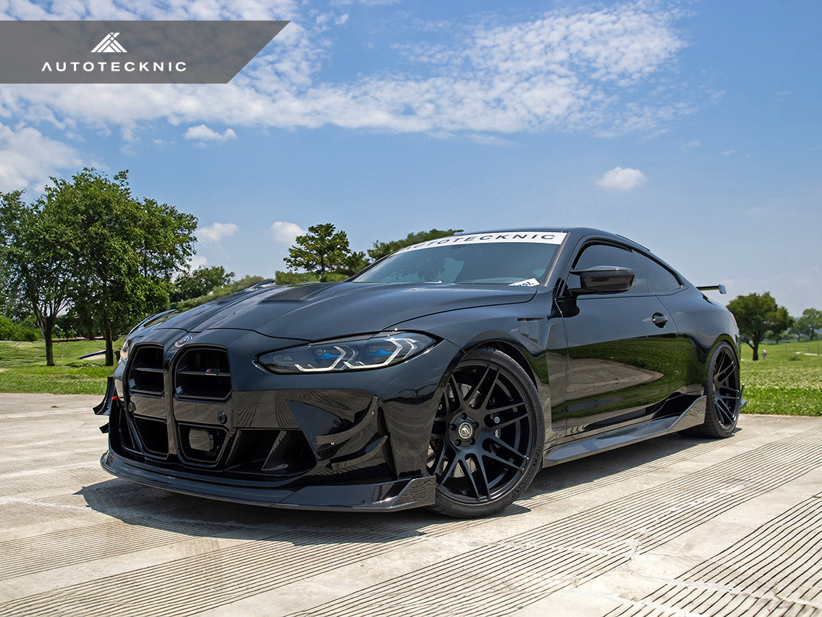 AutoTecknic Dry Carbon Motorsports Front Aero Lip - BMW G80 M3 | G82/ G83 M4