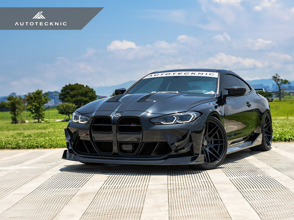 AutoTecknic Dry Carbon Motorsports Front Aero Lip - BMW G80 M3 | G82/ G83 M4