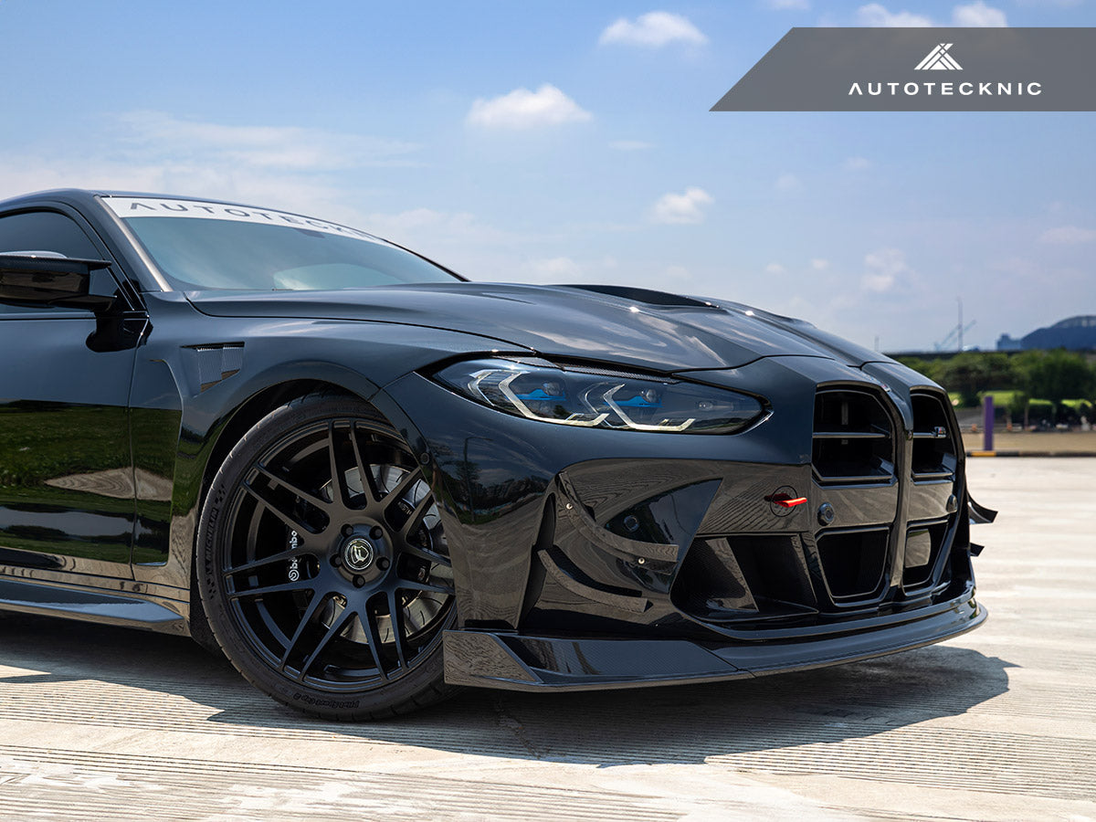 AutoTecknic Dry Carbon Motorsports Front Aero Lip - BMW G80 M3 | G82/ G83 M4