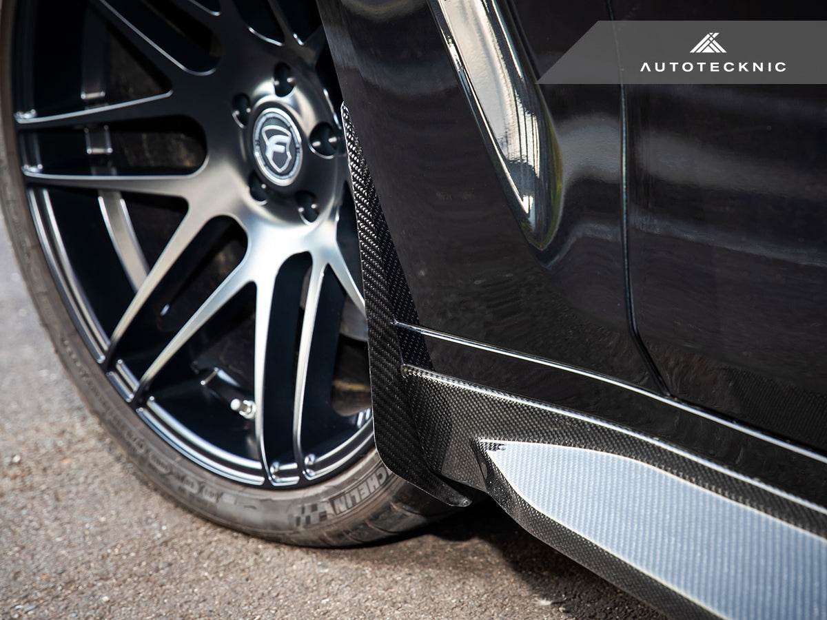 AutoTecknic Carbon Fiber Front Splash Guards - BMW G20/ G21 3-Series