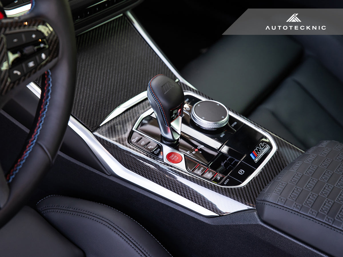 AutoTecknic Dry Carbon Fiber Interior Trim - BMW G80 M3 | G82/ G83 M4 Pre-LCI