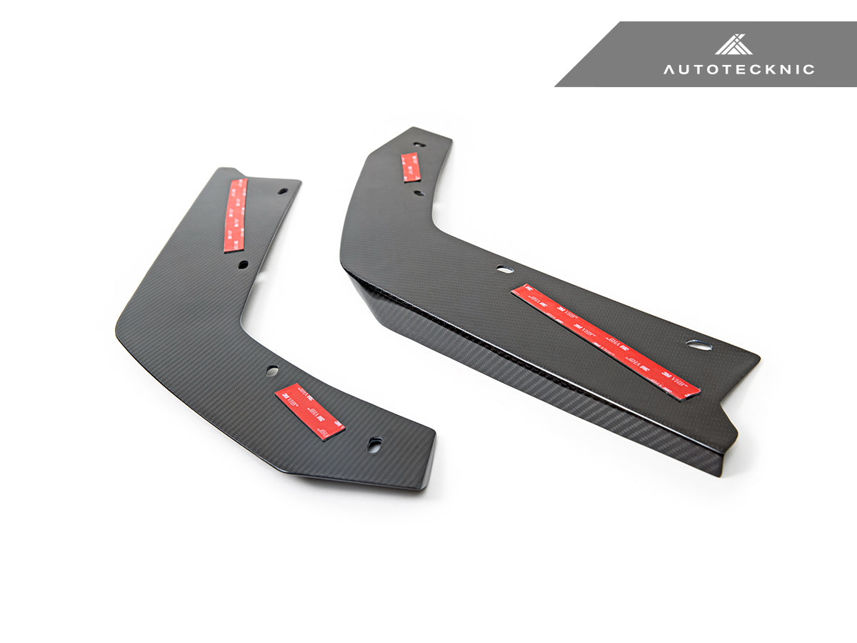 AutoTecknic Dry Carbon Rear Splitter Winglet Set - BMW G80/ G81 M3 | G82/ G83 M4