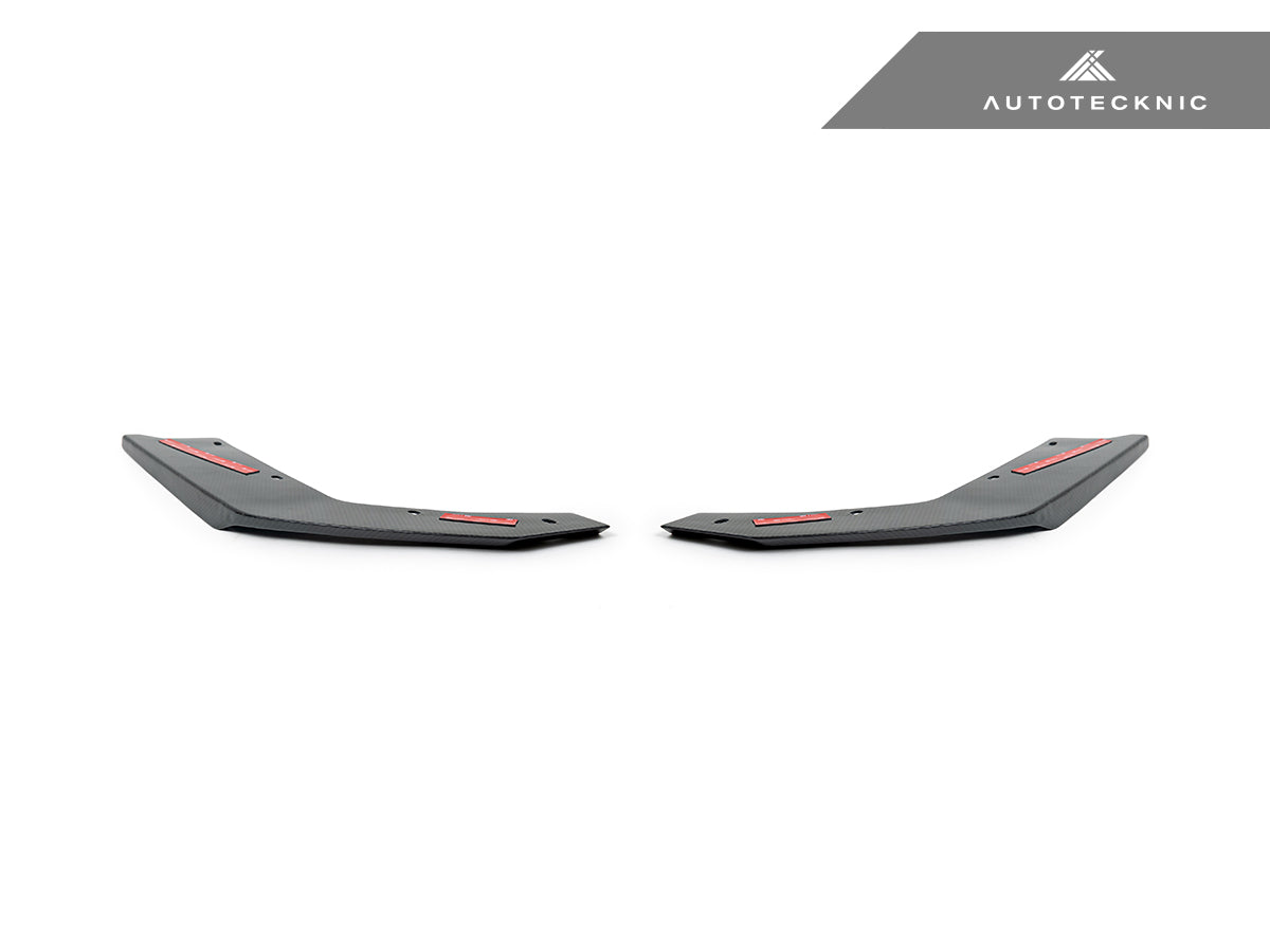 AutoTecknic Dry Carbon Rear Splitter Winglet Set - BMW G80/ G81 M3 | G82/ G83 M4