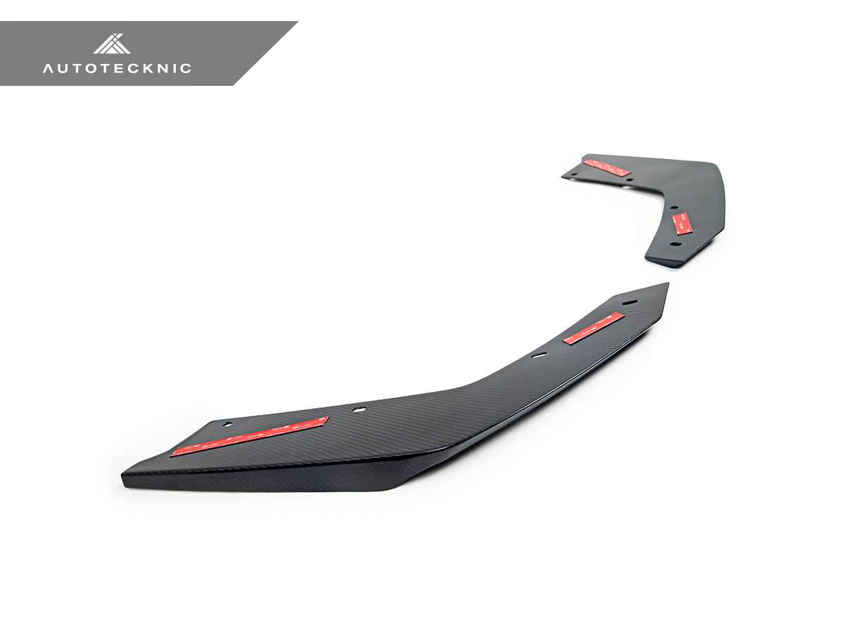 AutoTecknic Dry Carbon Rear Splitter Winglet Set - BMW G80/ G81 M3 | G82/ G83 M4